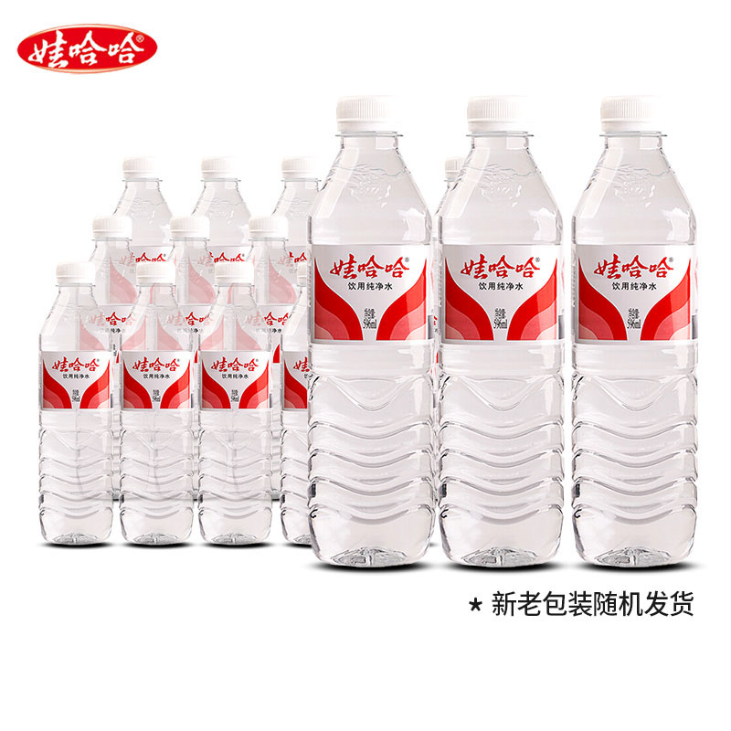 哇哈哈纯净水596ml